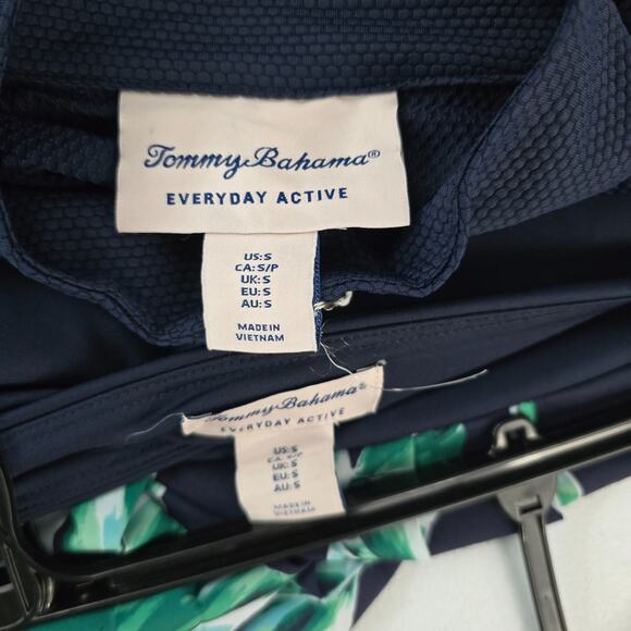 NWT Tommy Bahama Everyday Active Women's 2-Piece Set Navy Pullover & Leaf Skort - Picture 9 of 11